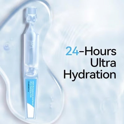 HydraGlass Ampoules - Ultra-Hydrating Vegan Serum - 50% OFF