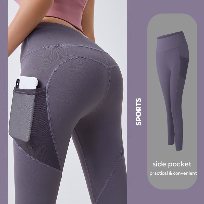 CoreSculpt Side-Pocket Shaping Leggings – Control, Comfort, and Confidence in Every Move - 50% OFF