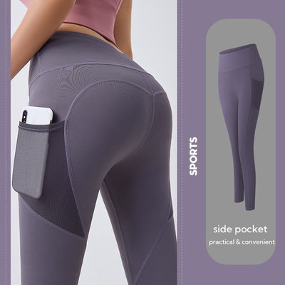 CoreSculpt Side-Pocket Shaping Leggings – Control, Comfort, and Confidence in Every Move - 50% OFF