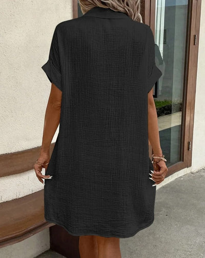 The Riviera Shirt Dress - Effortless Polish for Hot Days - 50% OFF