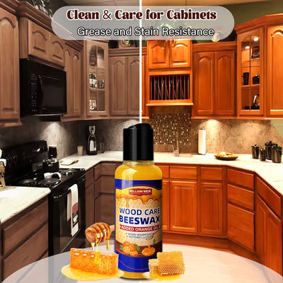 Natural Beeswax & Orange Oil Wood Conditioner - 50% OFF
