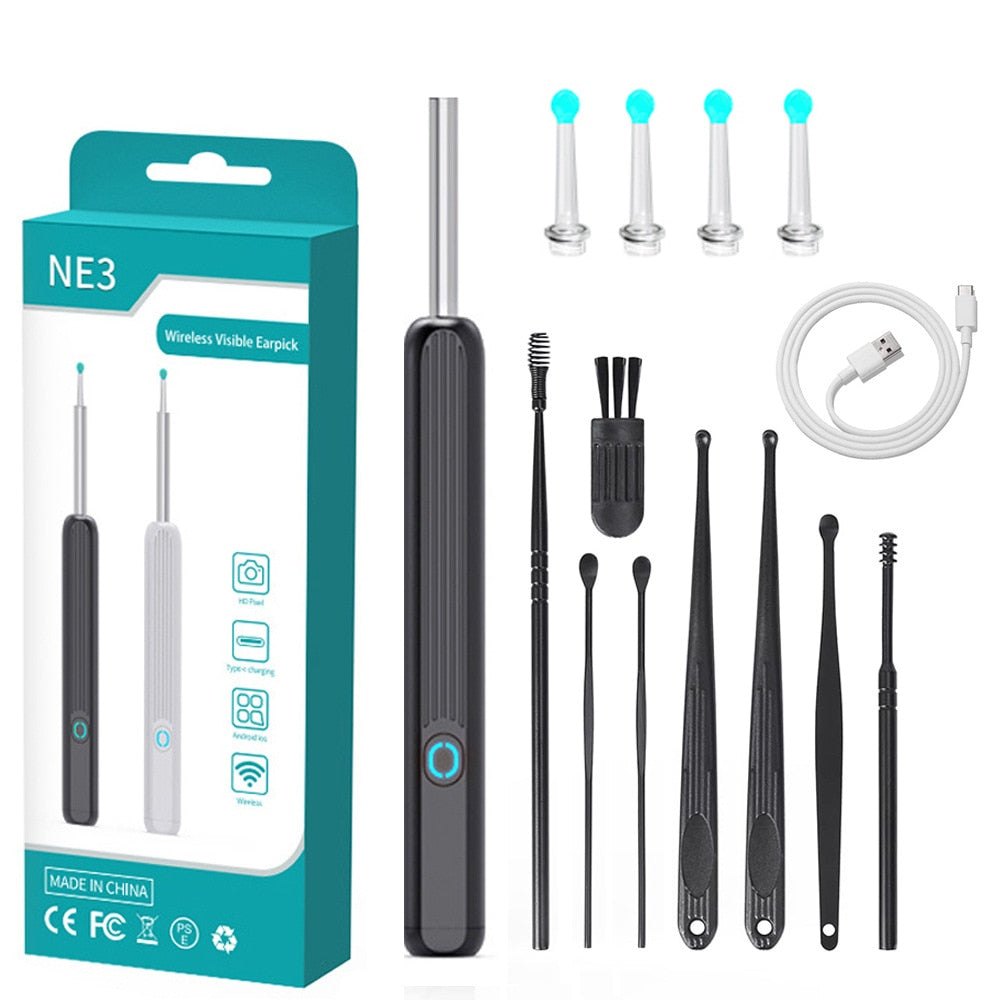 ClearEar™ - Ear Wax Removal Spoon With Camera (Limited Time Offer 50% Discount)