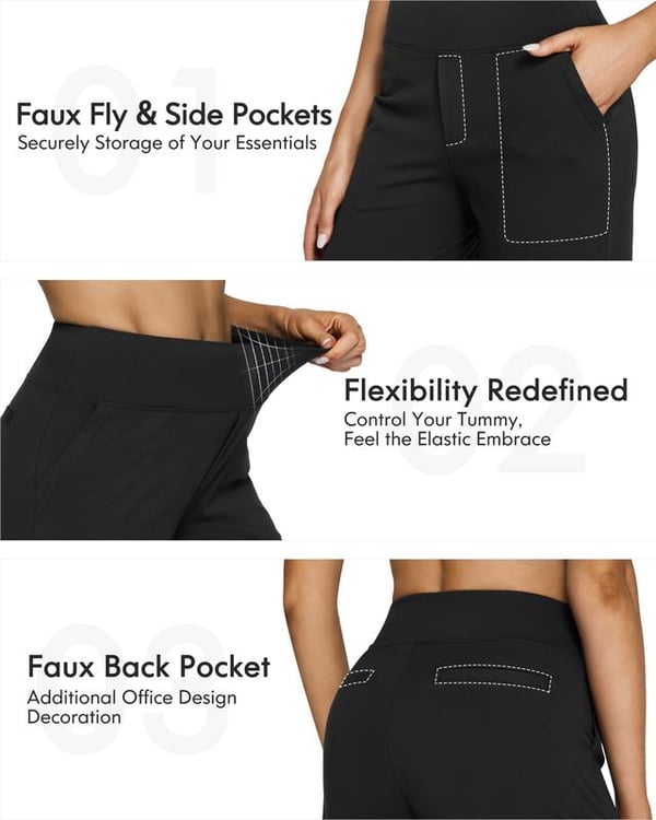 The Boardroom Pant - The Secretly Comfortable Work Pant - 50% OFF