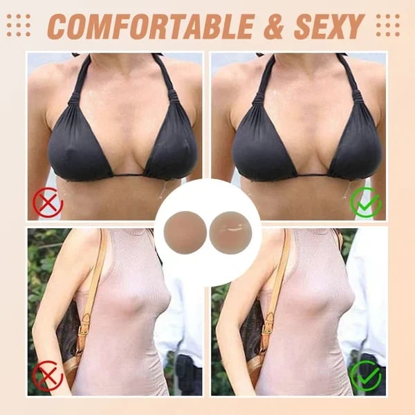 BareEase Seamless Nipple Covers – Confidence and Comfort, All Day Long - 1+1 FREE