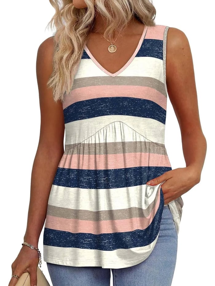 The AuraFlow Tank - The Ultimate Flattering Fit - 50% OFF