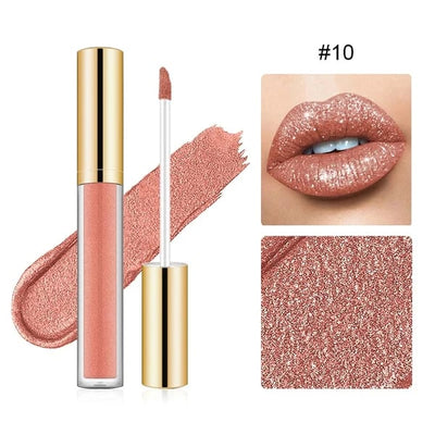 Diamond Drip Lipstick - A Dazzling, All-Night Pout - 50% OFF