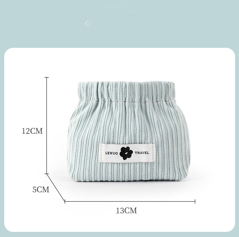 TieNest Corduroy Hair Tie Organizer - Chic Storage for Scrunchies & Bands - 50% OFF