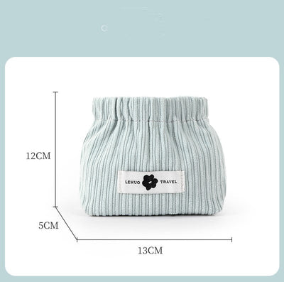 TieNest Corduroy Hair Tie Organizer - Chic Storage for Scrunchies & Bands - 50% OFF