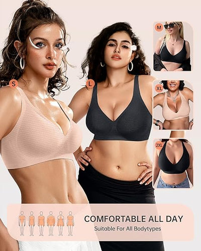 The Décolleté Bra - The Perfect Plunge, No Wires - 50% OFF