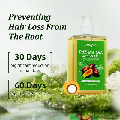 Newyuo Batana Oil & Rosemary Shampoo - The Secret to Fuller, Healthier Hair + 1+1 FREE