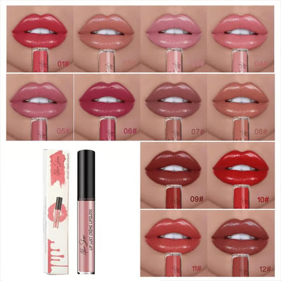VelvetStay Waterproof Lipstick – Bold Color, All-Day Comfort -  1+1 Free