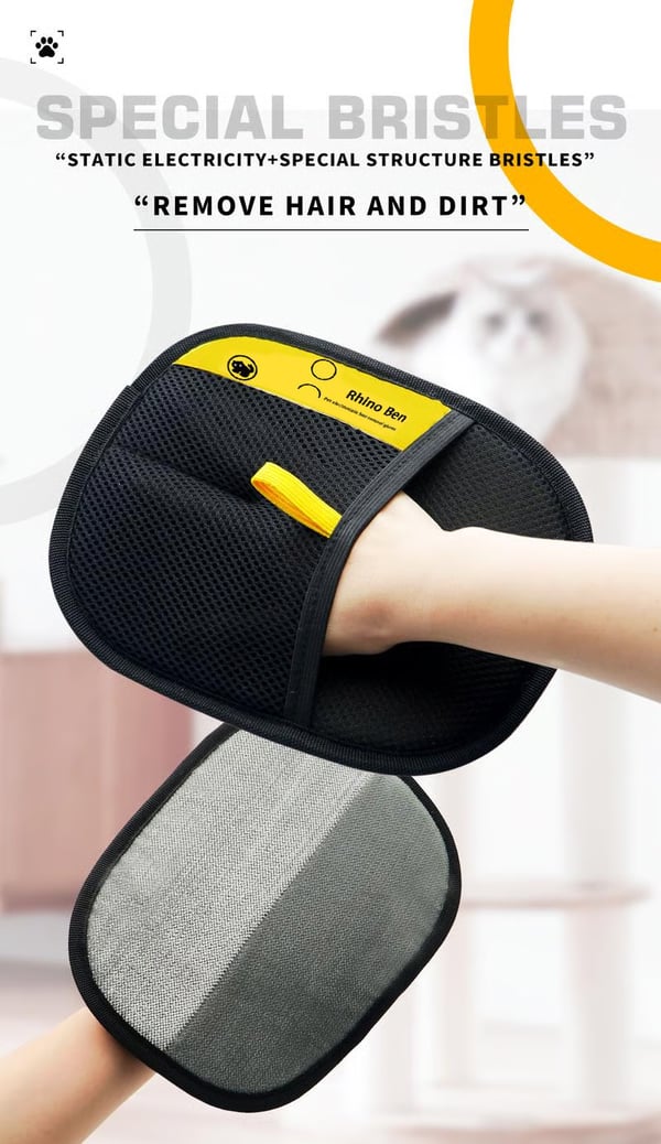 PurrfectGlove Pro + Effortless Pet Hair Removal for a Spotless Home and Happy Pets - 50% OFF
