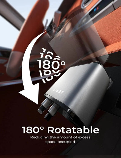 The ChargeReel 4-in-1 - A Clutter-Free Car, Always Charged + 50% OFF