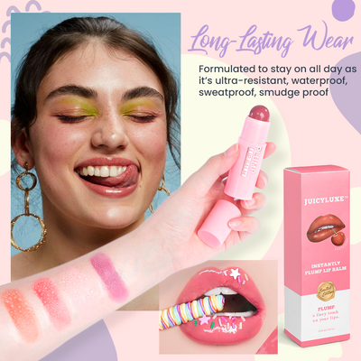 LuxePlump Lip Balm – Instant Fullness & Hydration - 1+1 FREE