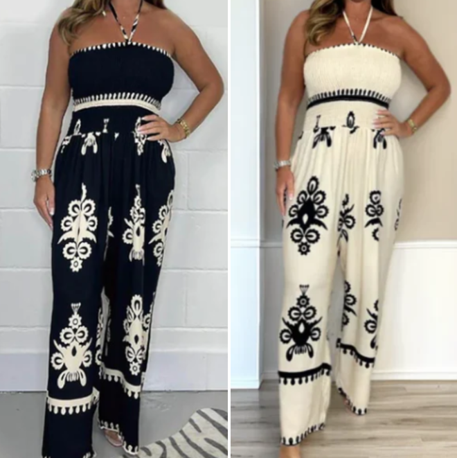 The Santorini Jumpsuit - Effortless, All-in-One Elegance - 50% OFF