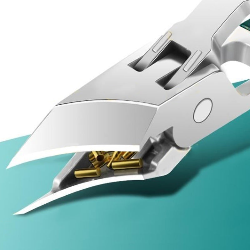 PrecisionGuard 25° Slant Edge Nail Clipper Set – Clean Cuts, No Mess - 50% OFF
