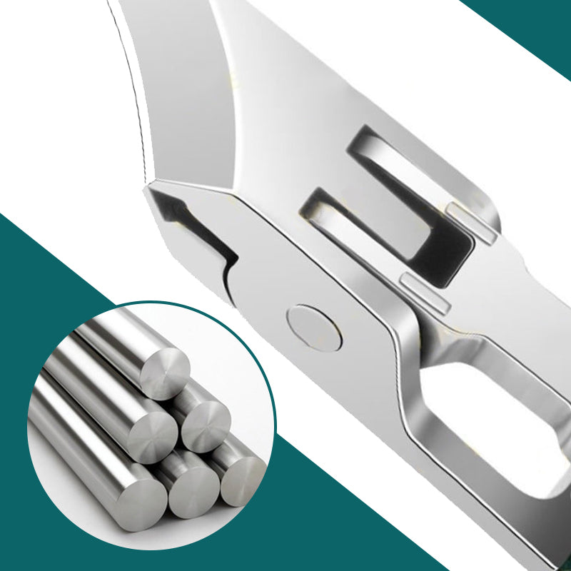PrecisionGuard 25° Slant Edge Nail Clipper Set – Clean Cuts, No Mess - 50% OFF