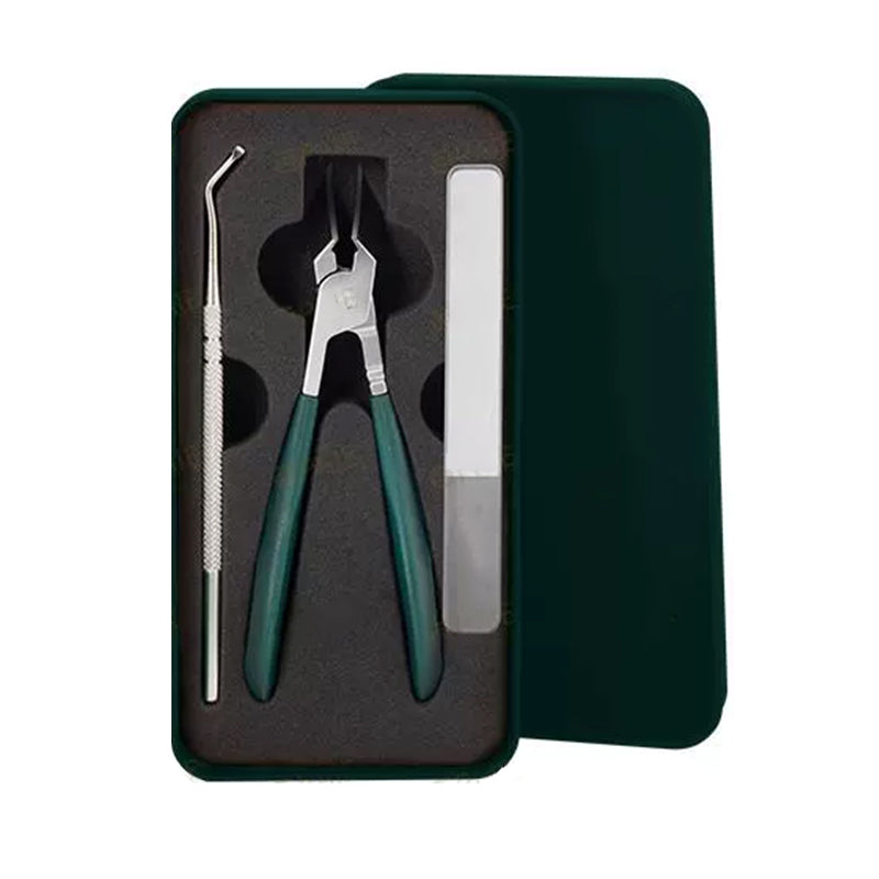 PrecisionGuard 25° Slant Edge Nail Clipper Set – Clean Cuts, No Mess - 50% OFF