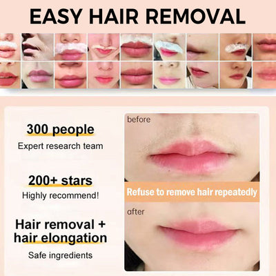 SilkEase Facial Hair Removal Cream – Smooth Skin, Zero Pain - 50% OFF