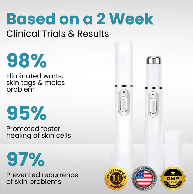 SkinRenew Pro Laser Pen - Non-Invasive Mole & Wart Removal Tool – 50% OFF