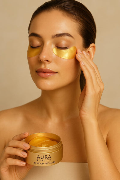 The 24K Aura-Lift Eye Mask - A Spa Day for Your Eyes + 50% OFF