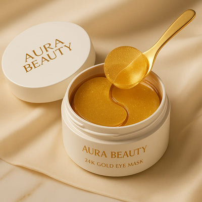 The 24K Aura-Lift Eye Mask - A Spa Day for Your Eyes + 50% OFF