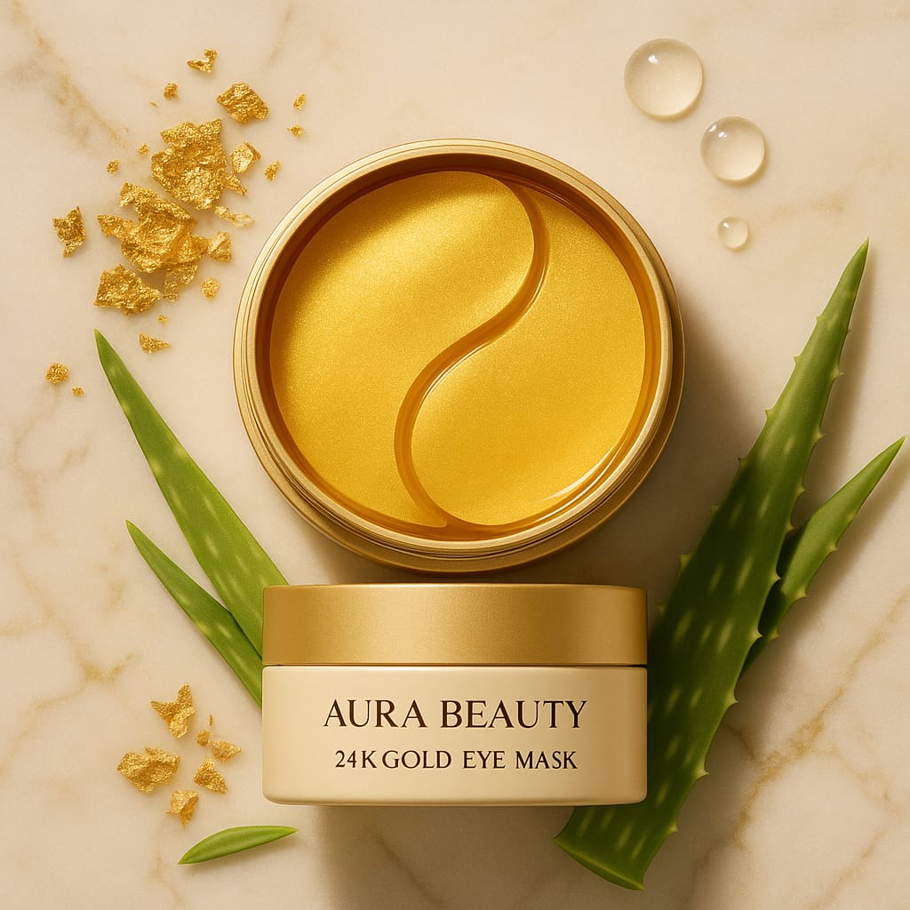 The 24K Aura-Lift Eye Mask - A Spa Day for Your Eyes + 50% OFF