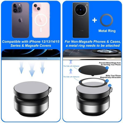 VacuMag Pro – The Only Phone Mount That Grips Where Others Slip - 50% OFF